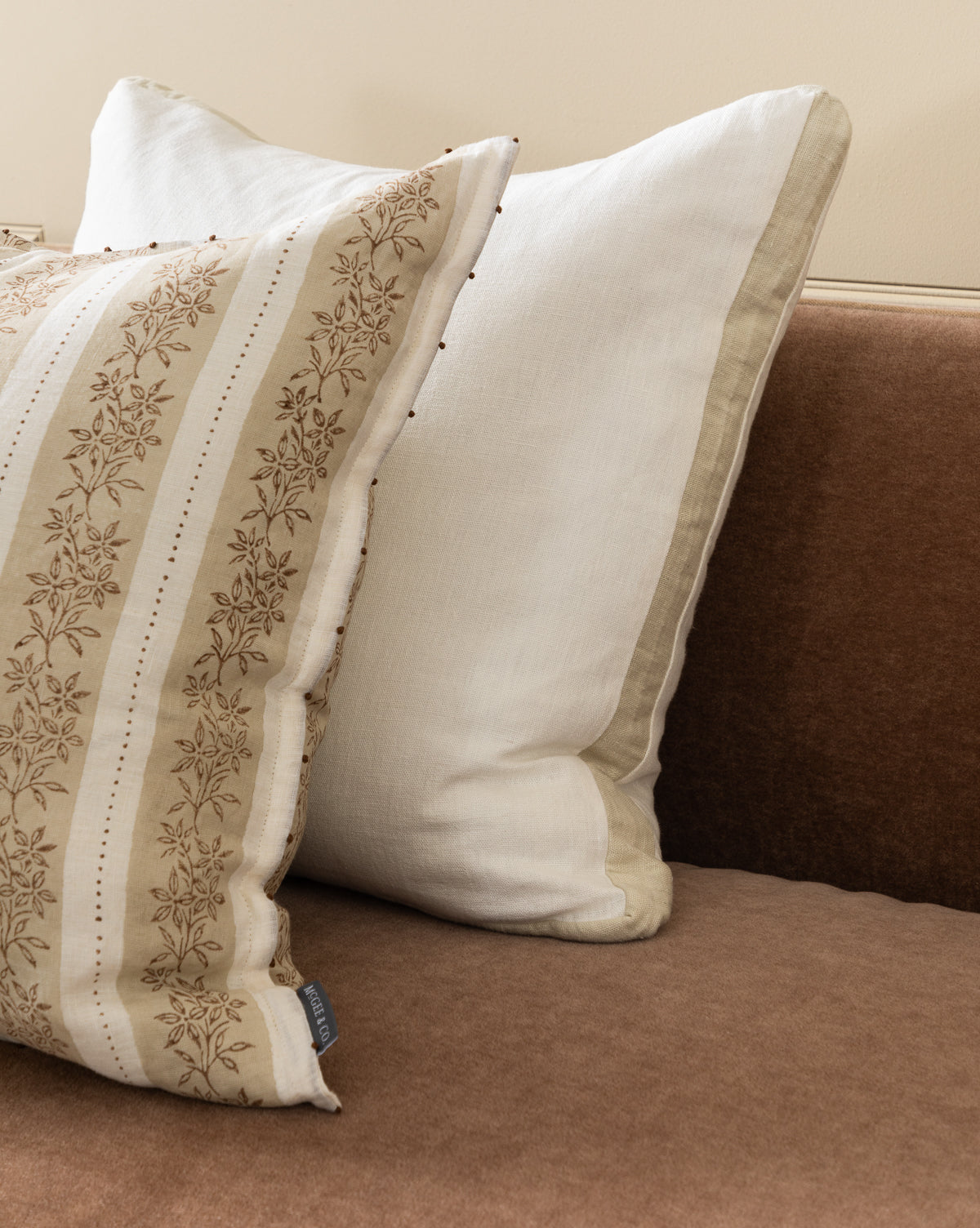 Norton Cream Pillow Cover