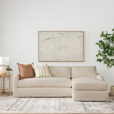 Macy Slipcover Chaise Sectional