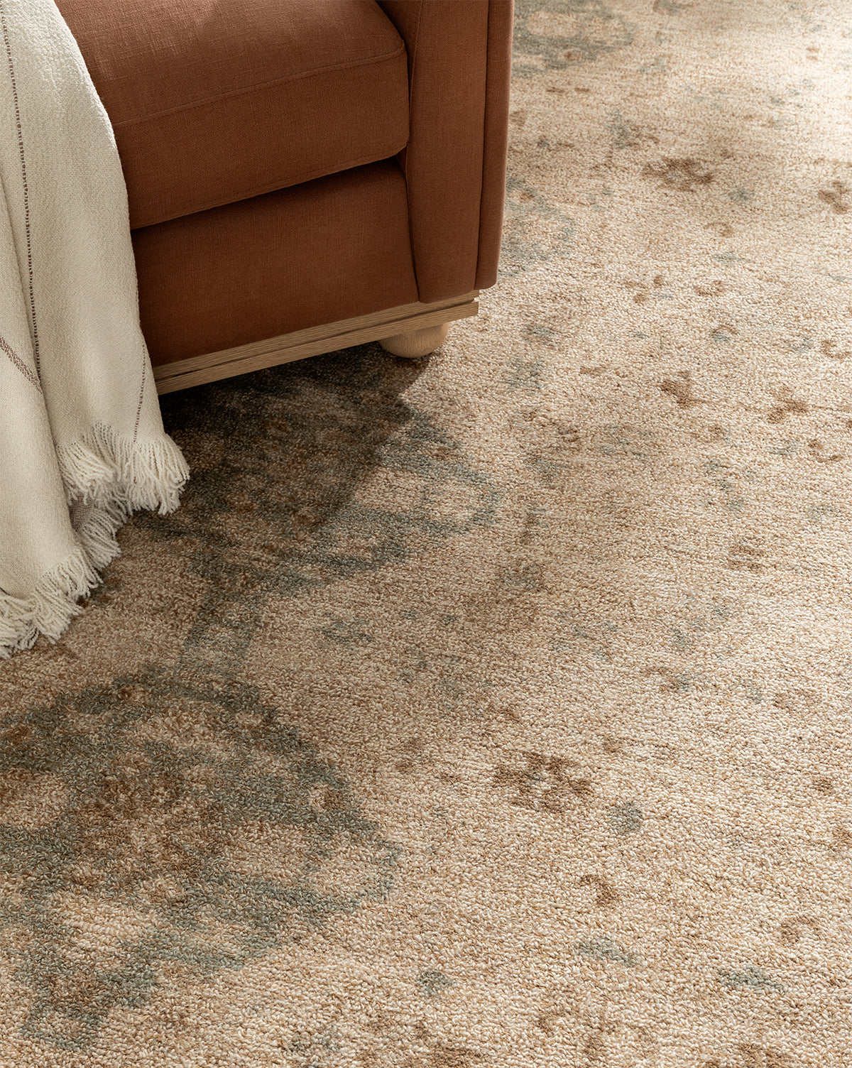 This spill-resistant rug is beautifully crafted for both style and durability, by McGee & Co.