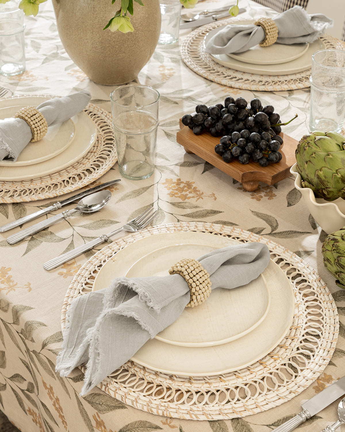 Round Rattan Placemat