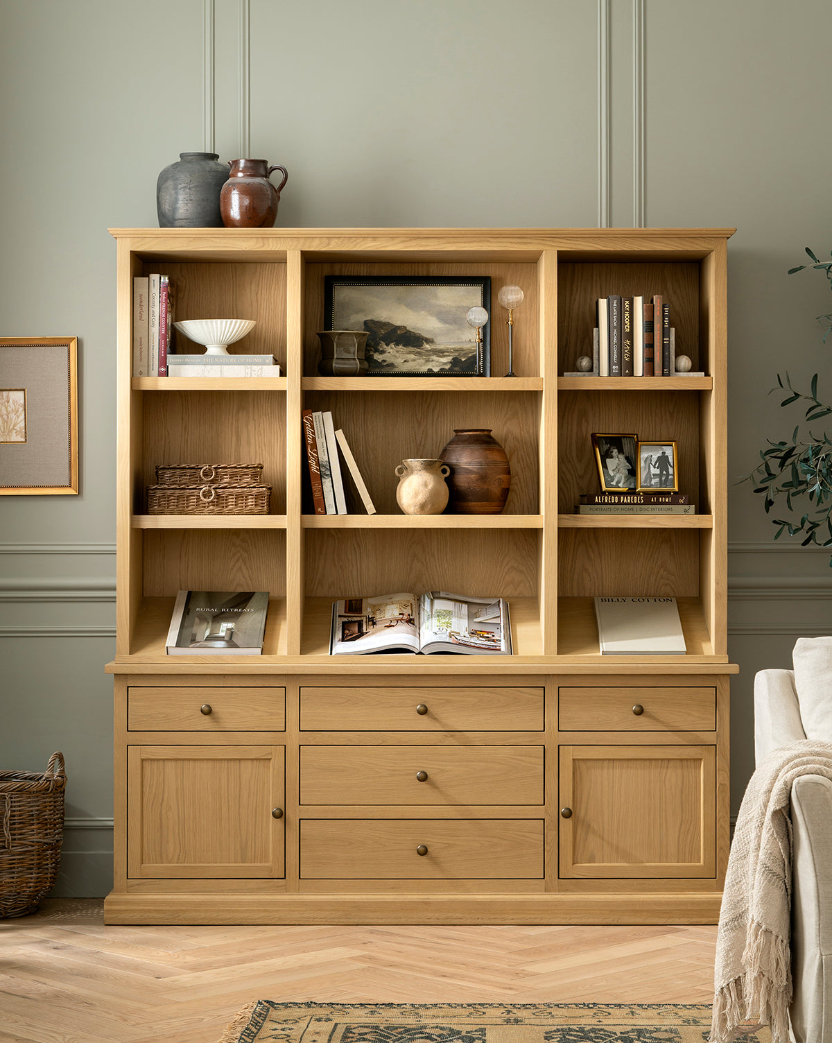 Adler Oak Cabinet