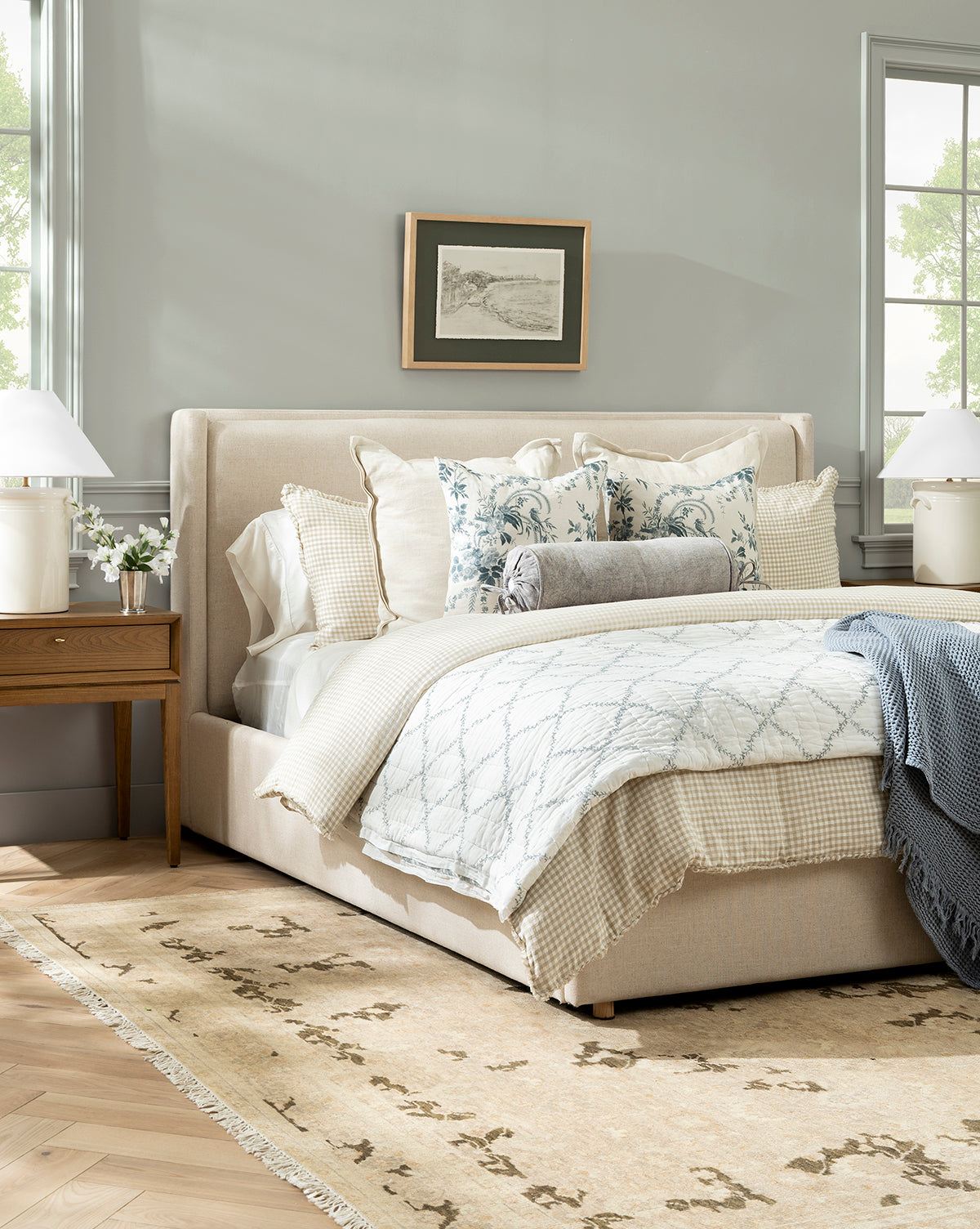 The Serene Sanctuary Bedding Look