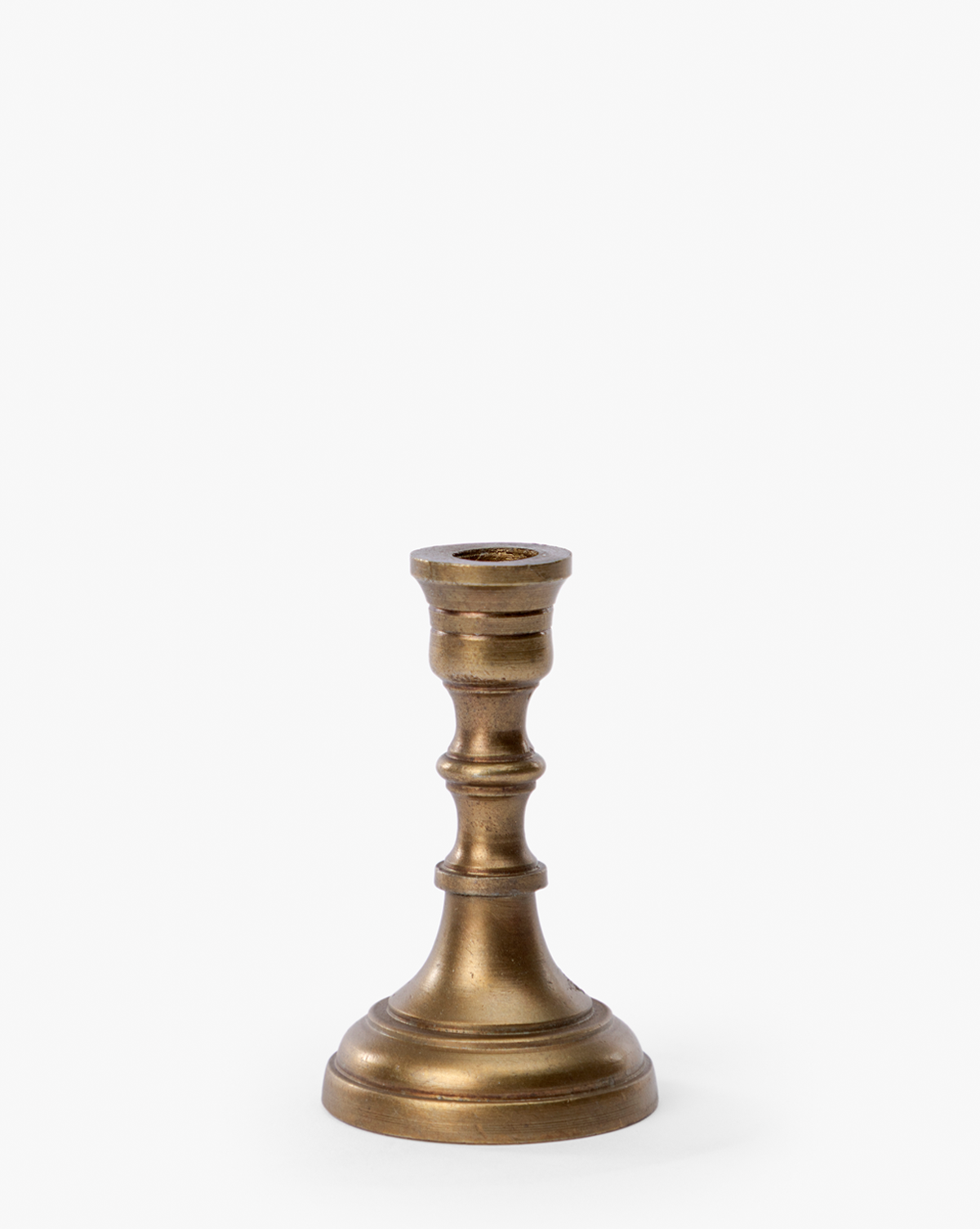 Antique Brass Mini Taper Holder