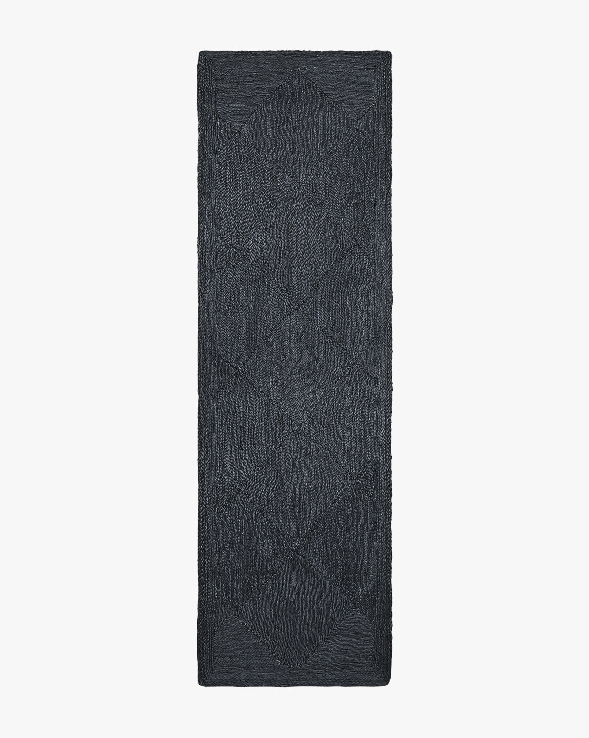 Diamond Braided Jute Rug