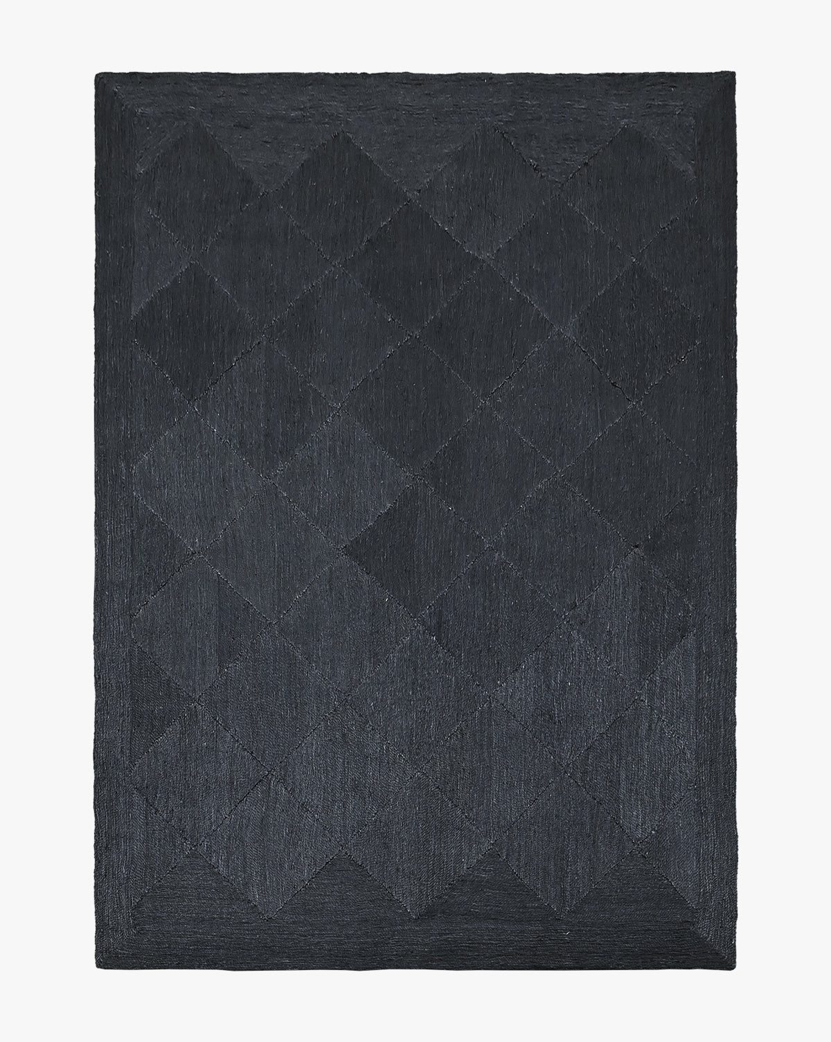 Diamond Braided Jute Rug