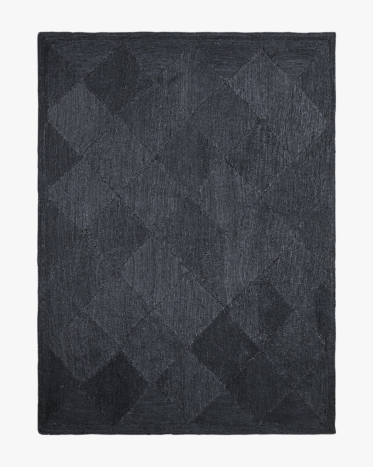 Diamond Braided Jute Rug