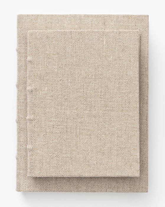 Handcrafted Linen Book
