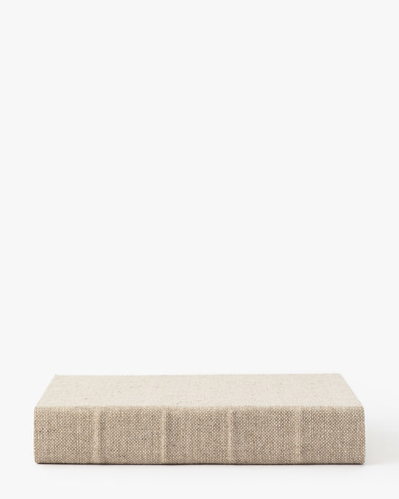 Handcrafted Linen Book