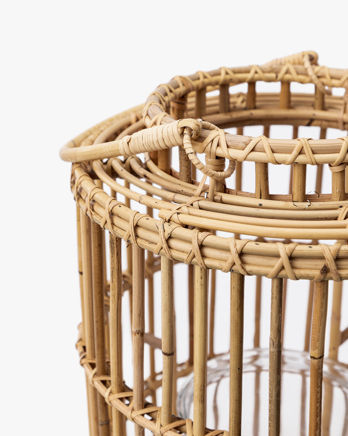 Handwoven Rattan Lantern