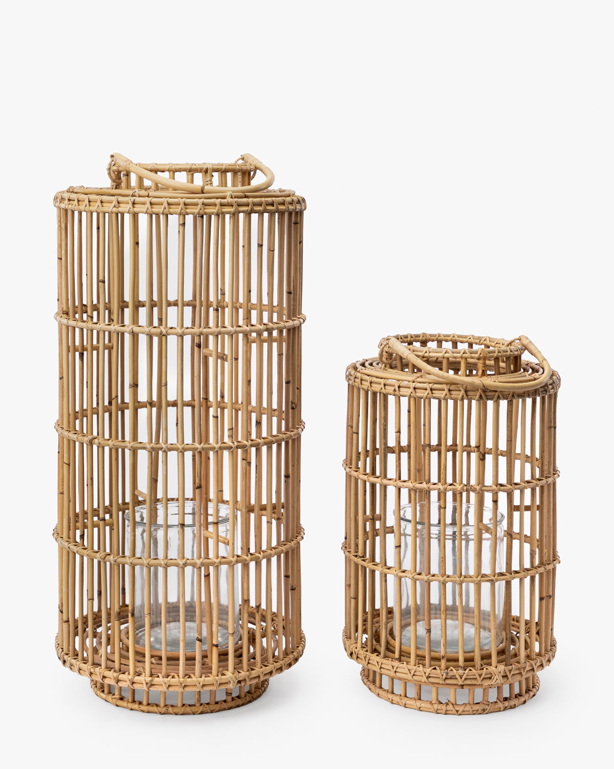 Handwoven Rattan Lantern