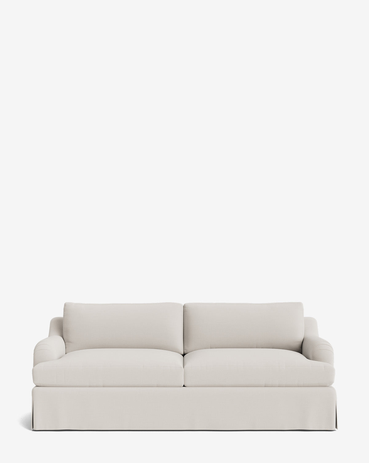 Lucille Skirted English Roll Arm Sofa