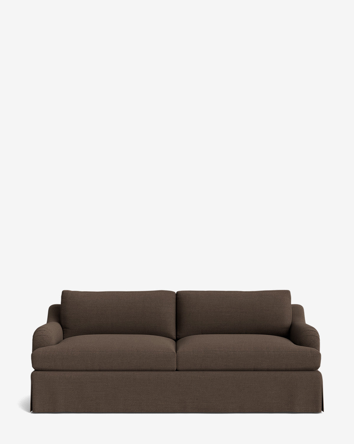 Lucille Skirted English Roll Arm Sofa
