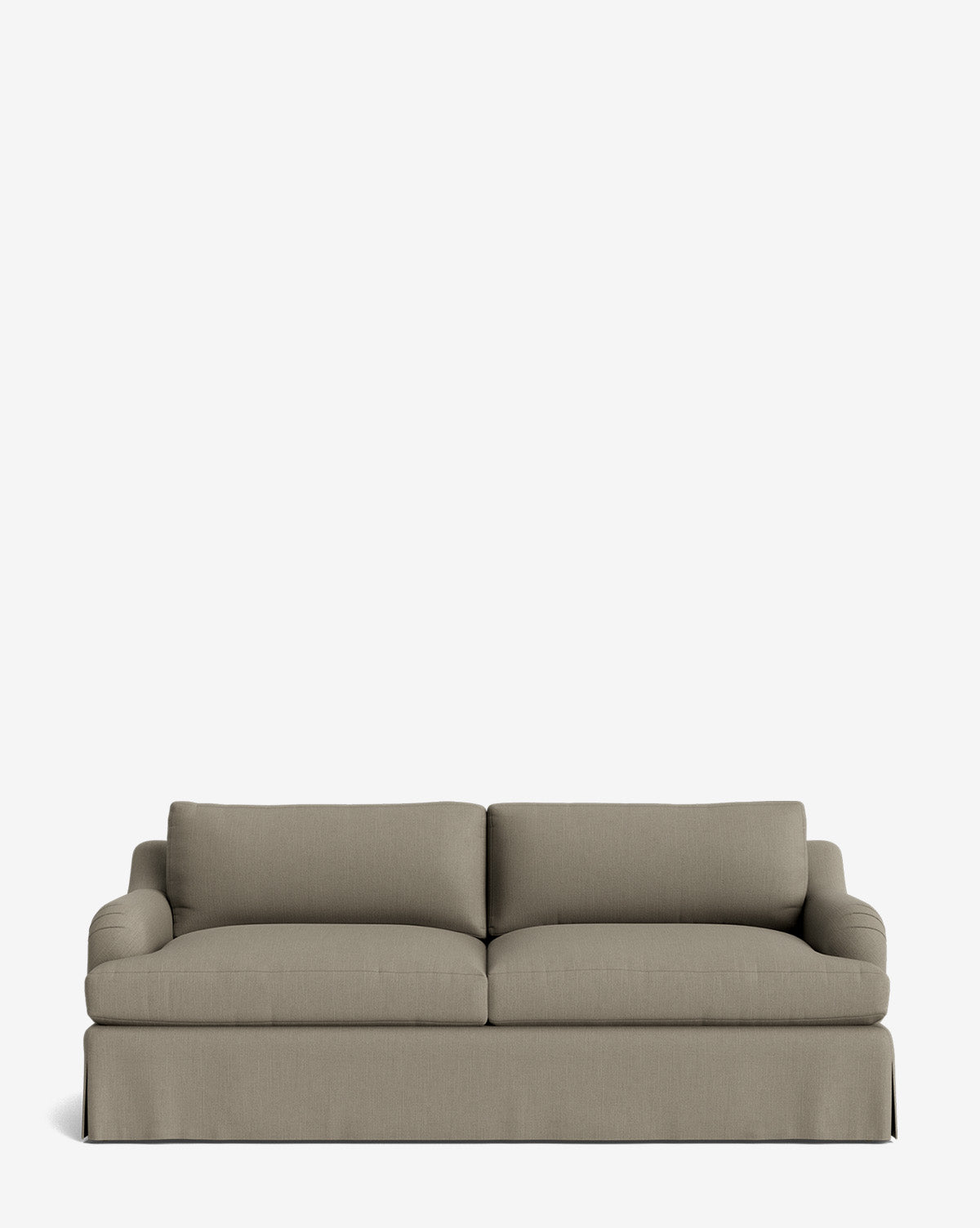 Lucille Skirted English Roll Arm Sofa