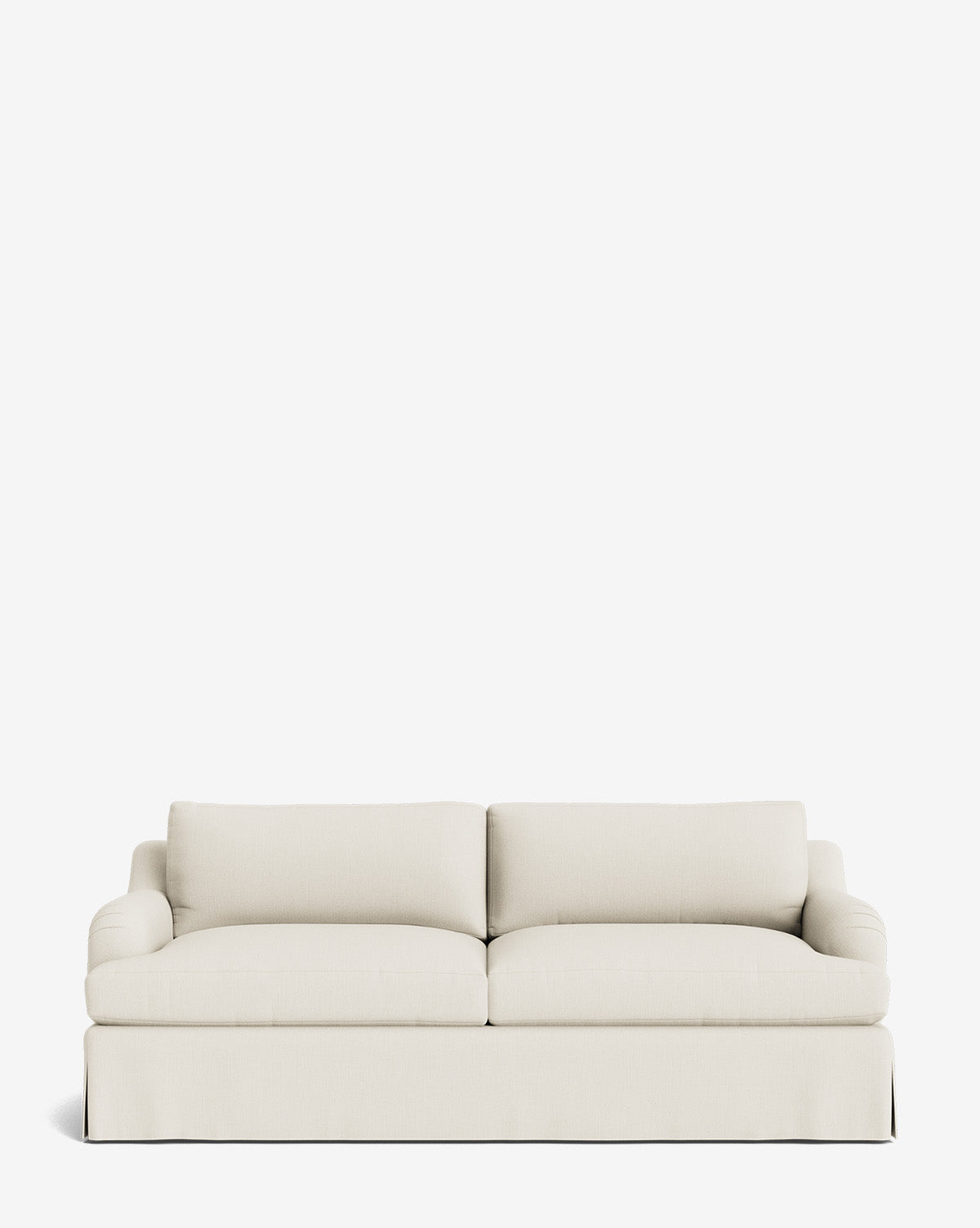Lucille Skirted English Roll Arm Sofa