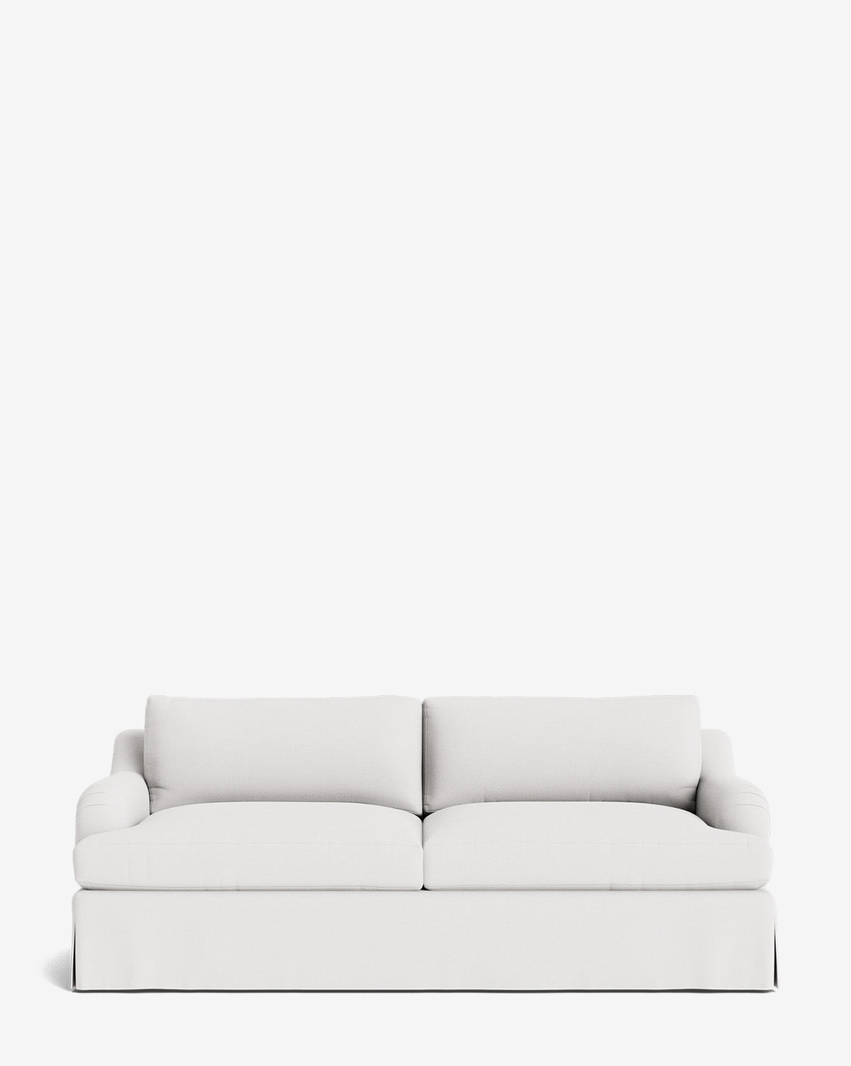 Lucille Skirted English Roll Arm Sofa