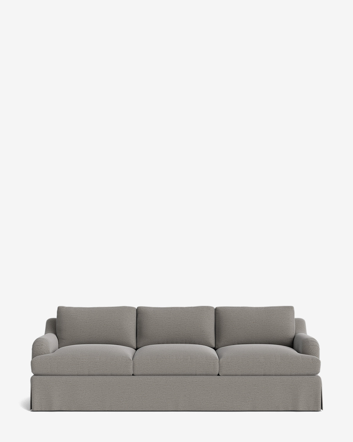 Lucille Skirted English Roll Arm Sofa