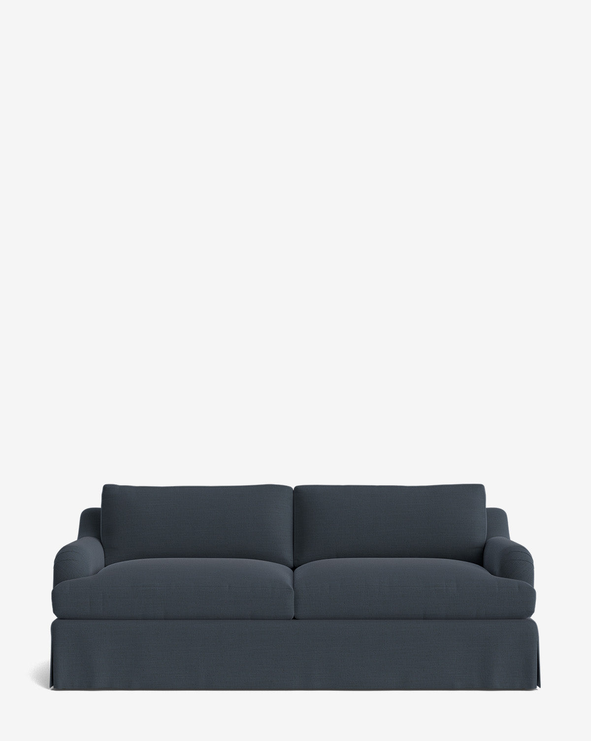 Lucille Skirted English Roll Arm Sofa