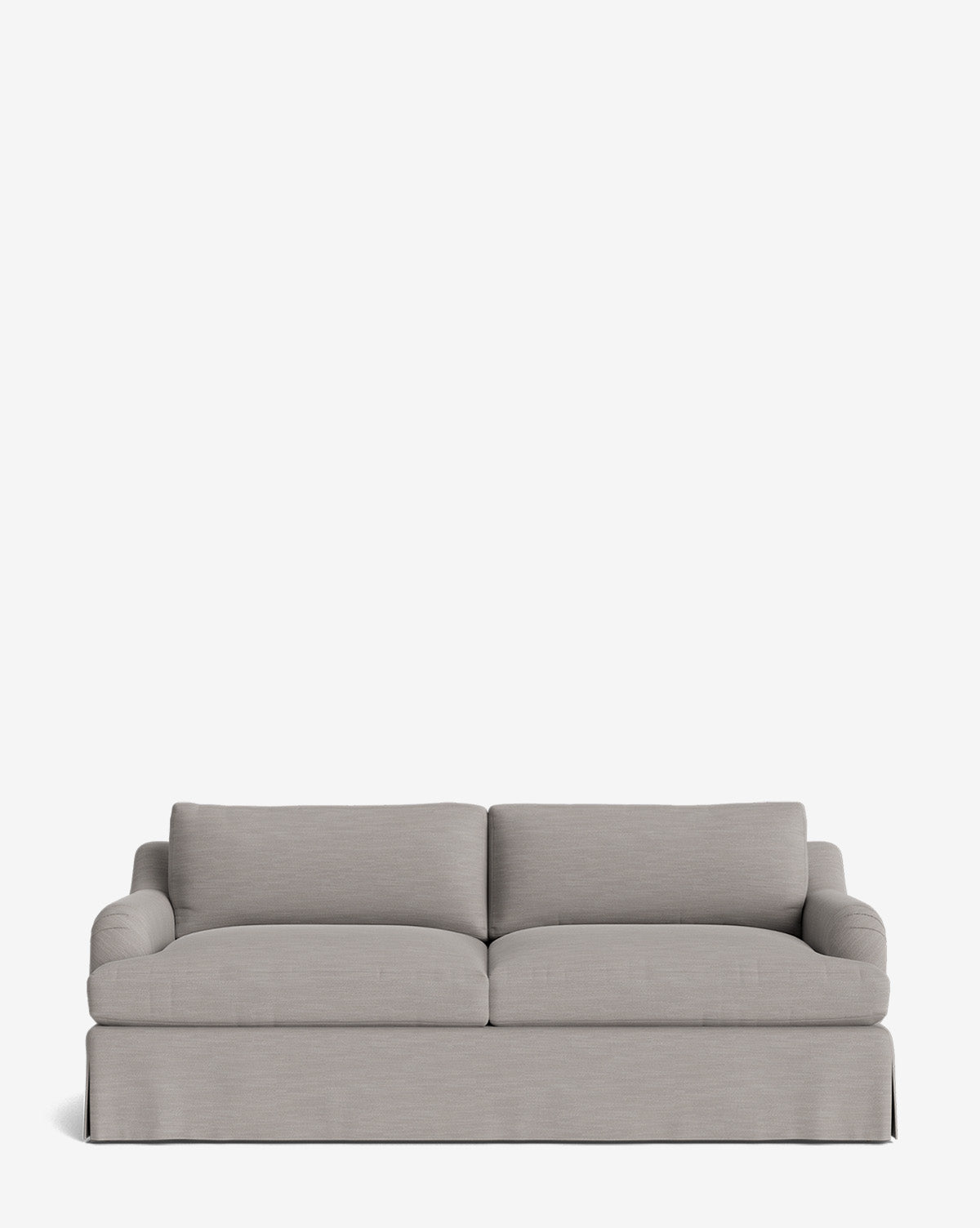 Lucille Skirted English Roll Arm Sofa