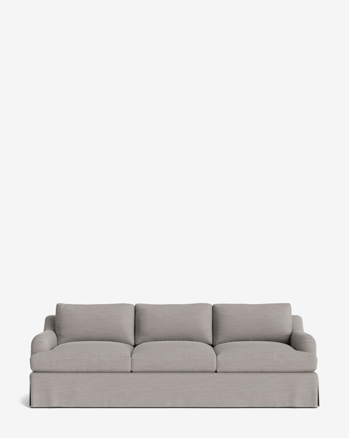 Lucille Skirted English Roll Arm Sofa