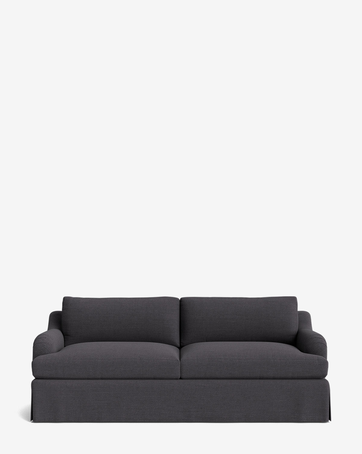 Lucille Skirted English Roll Arm Sofa