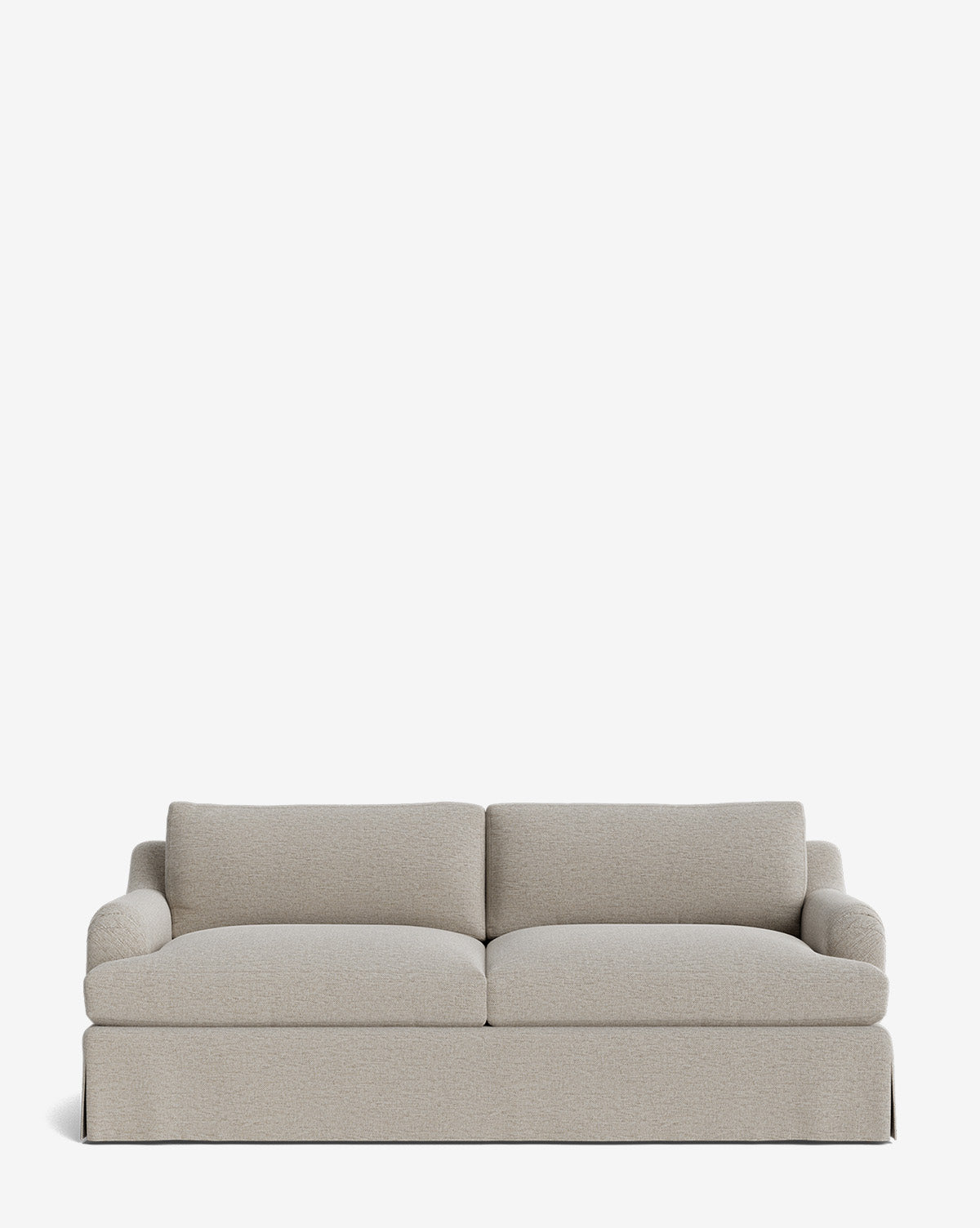 Lucille Skirted English Roll Arm Sofa