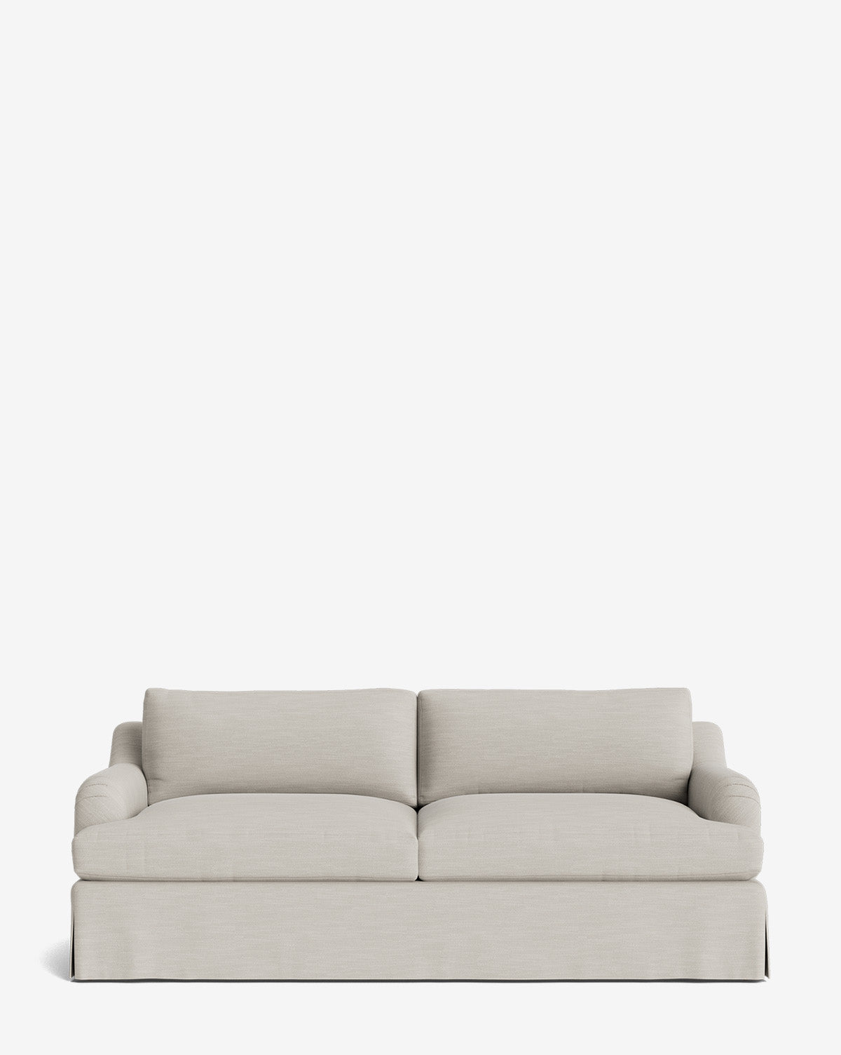 Lucille Skirted English Roll Arm Sofa
