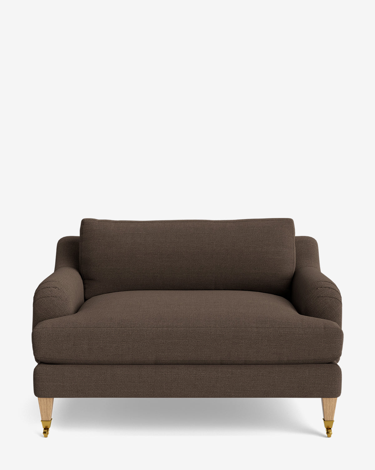 Lucille English Roll Arm Chair and a Half