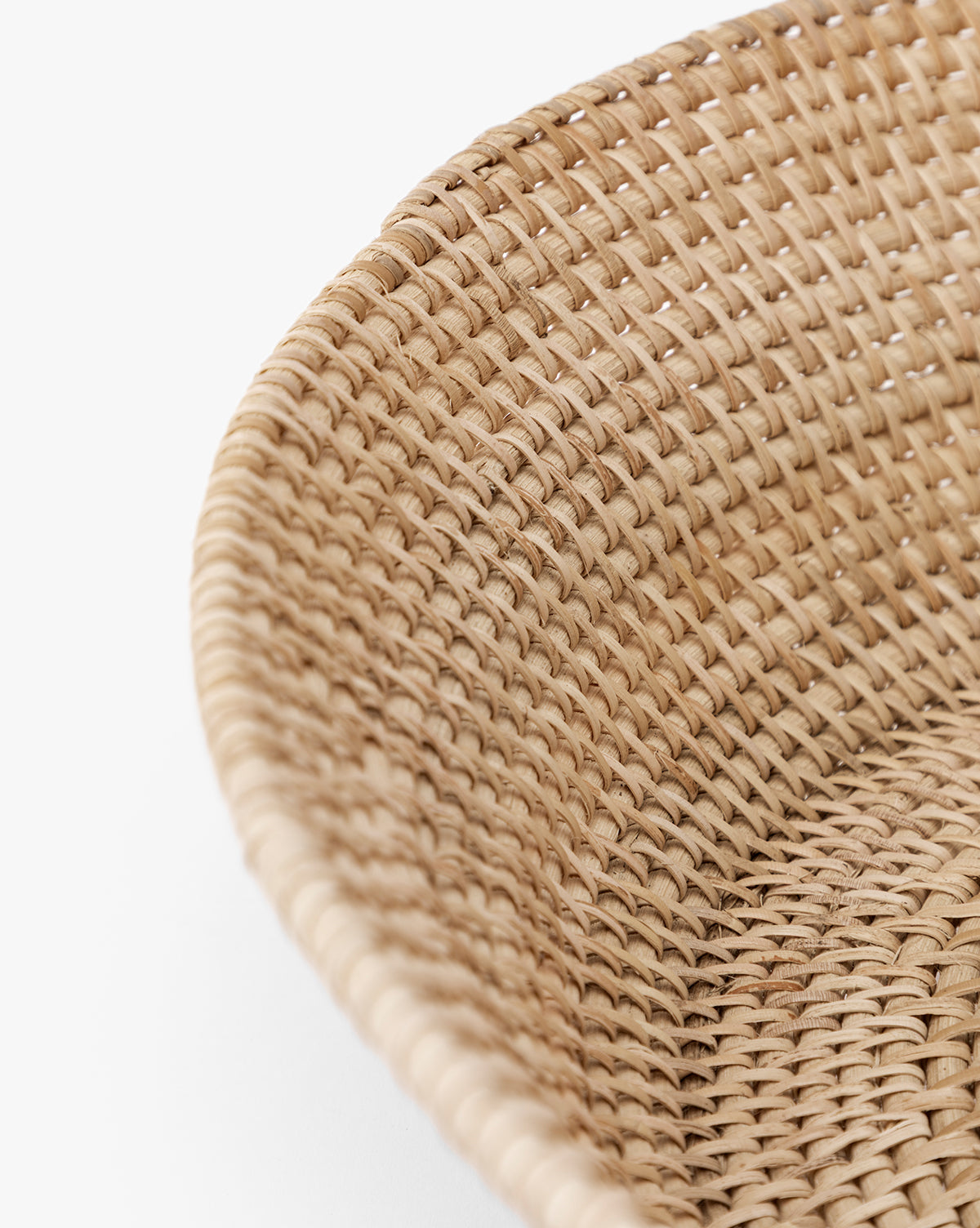 Rattan Footed Bowl