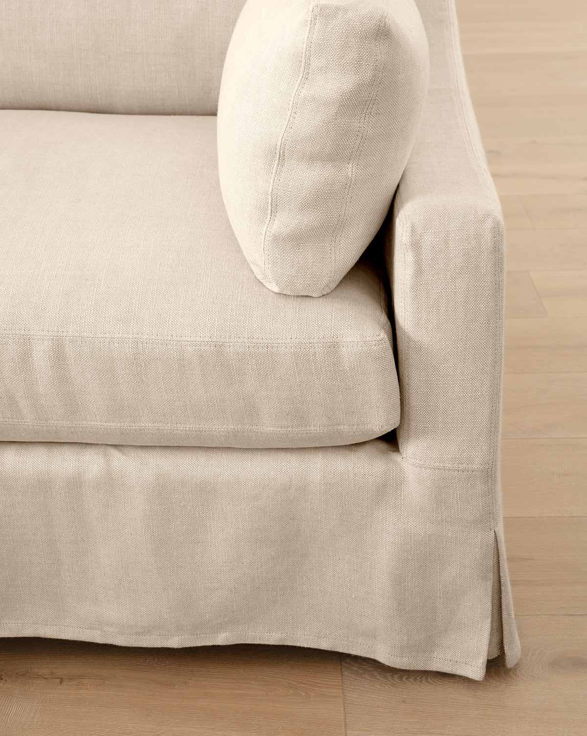 Rowan Slipcovered Sofa Chaise Sectional