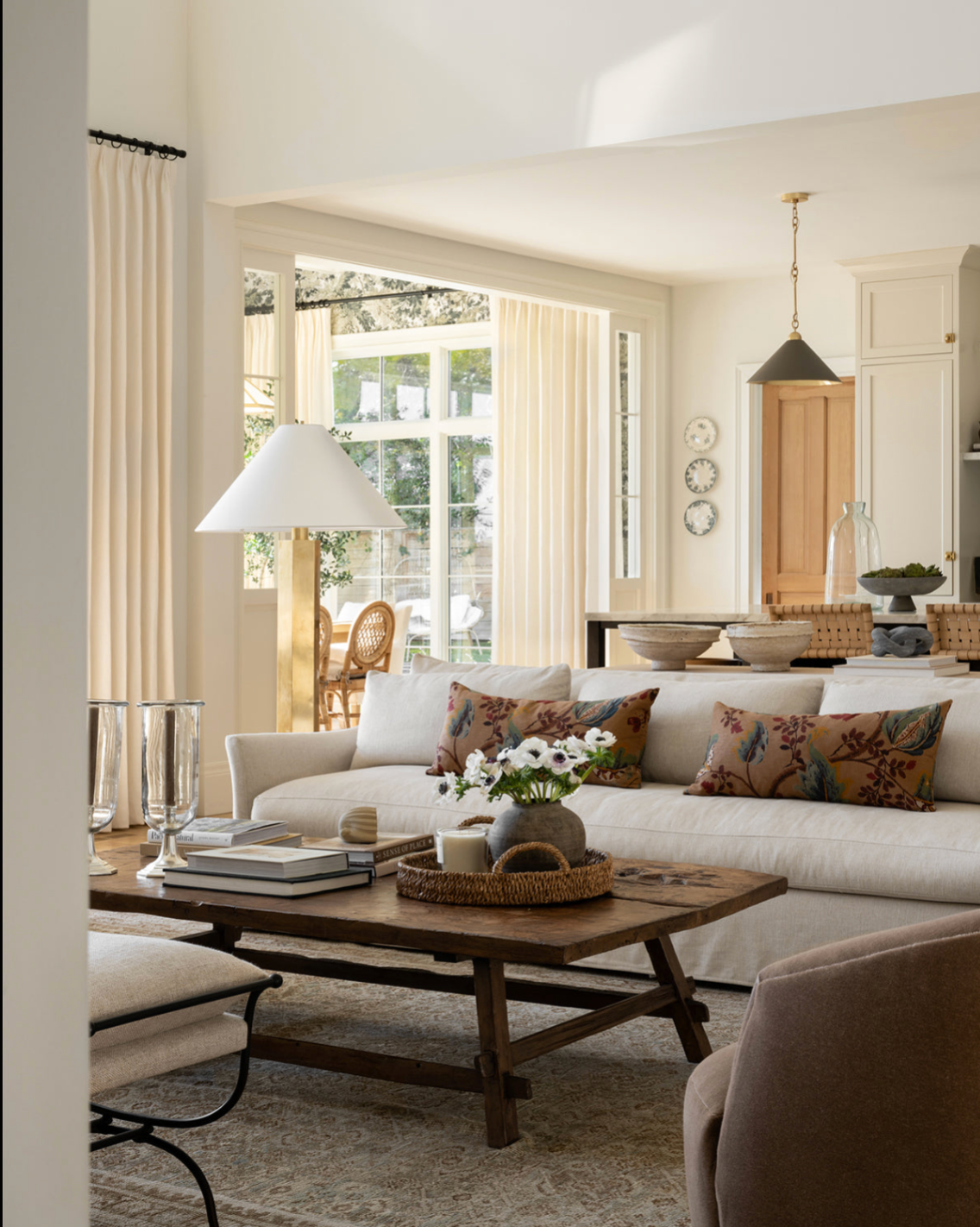 Wilhelmina Deep Slipcover Sofa (85"-110")