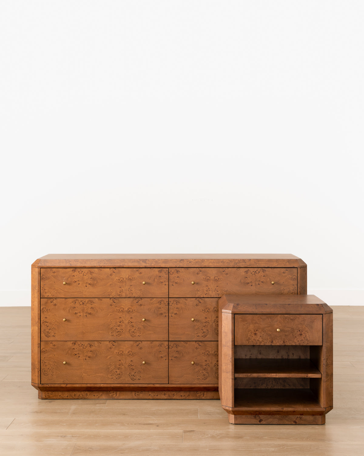 Tali Burl Wood Dresser