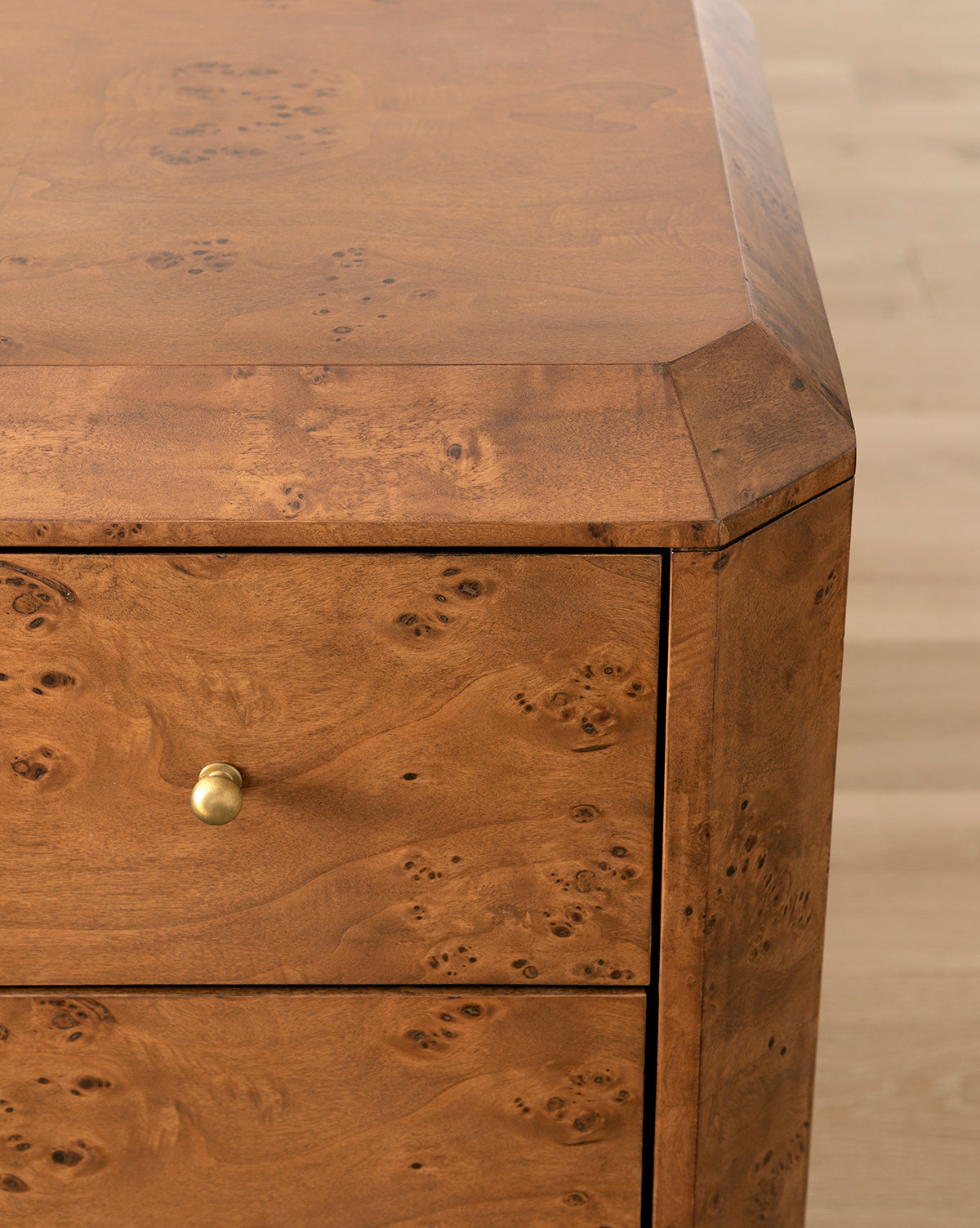 Tali Burl Wood Dresser