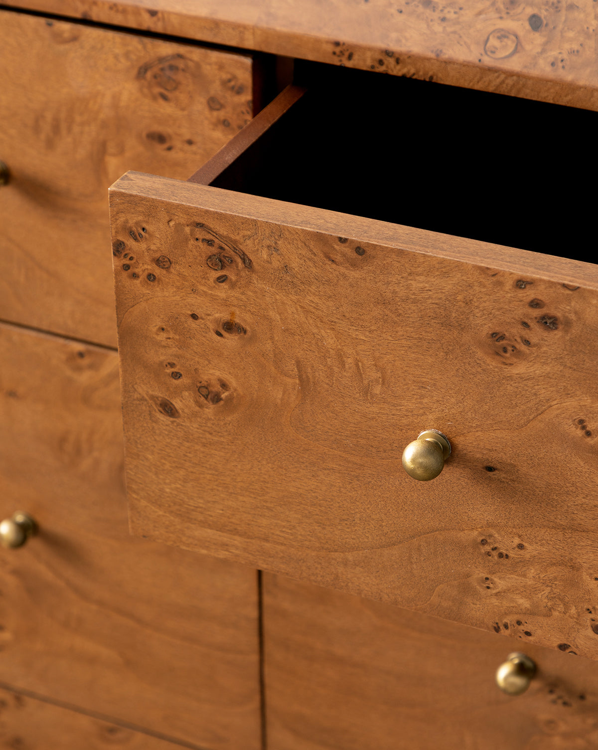 Tali Burl Wood Dresser