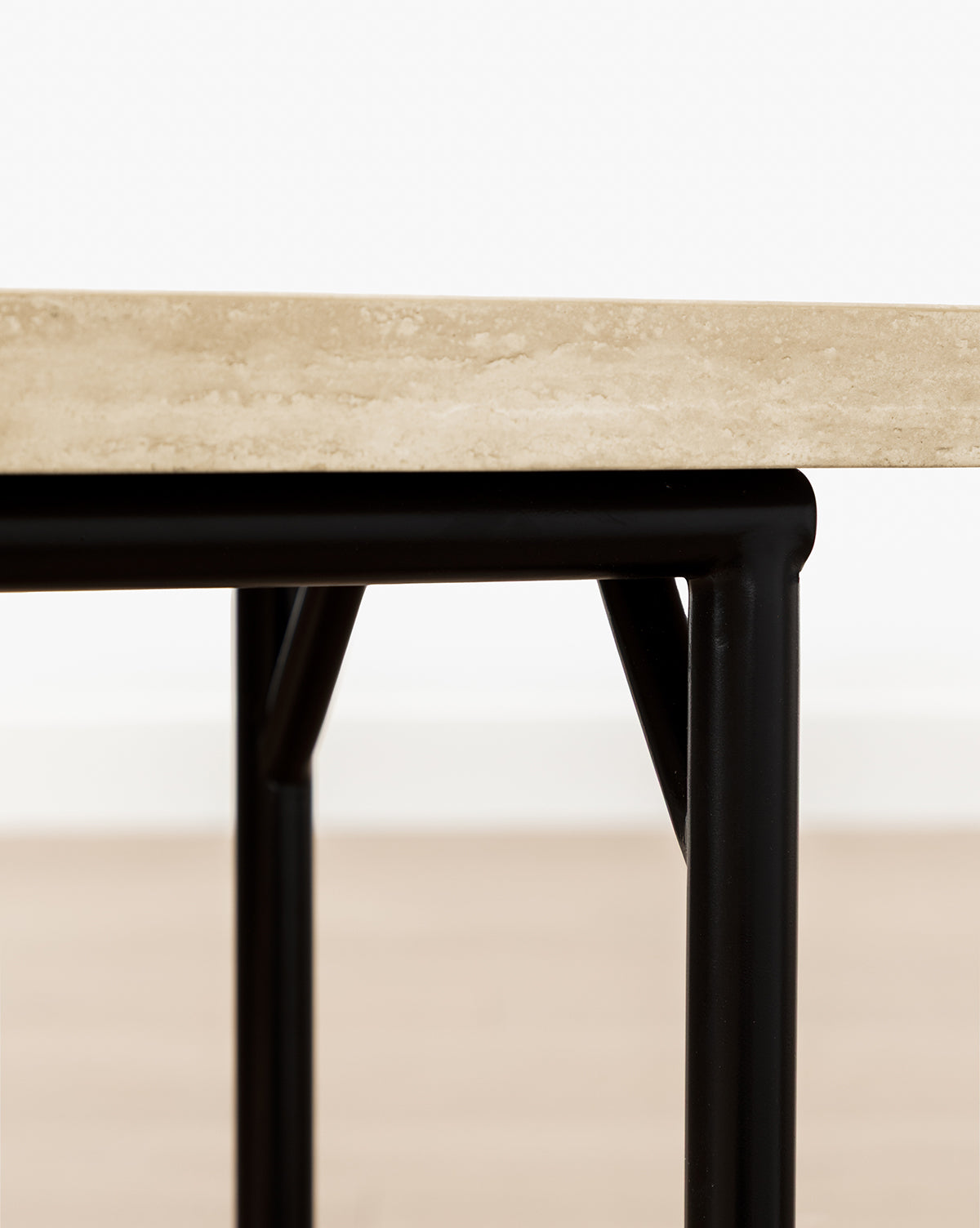 Travertine Console