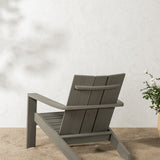 Triby Gray Outdoor Lounge Chair