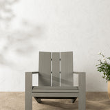 Triby Gray Outdoor Lounge Chair