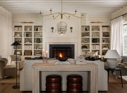 Create moments of connection and comfort through richly hued materials and pieces that speak to your unique style and space.