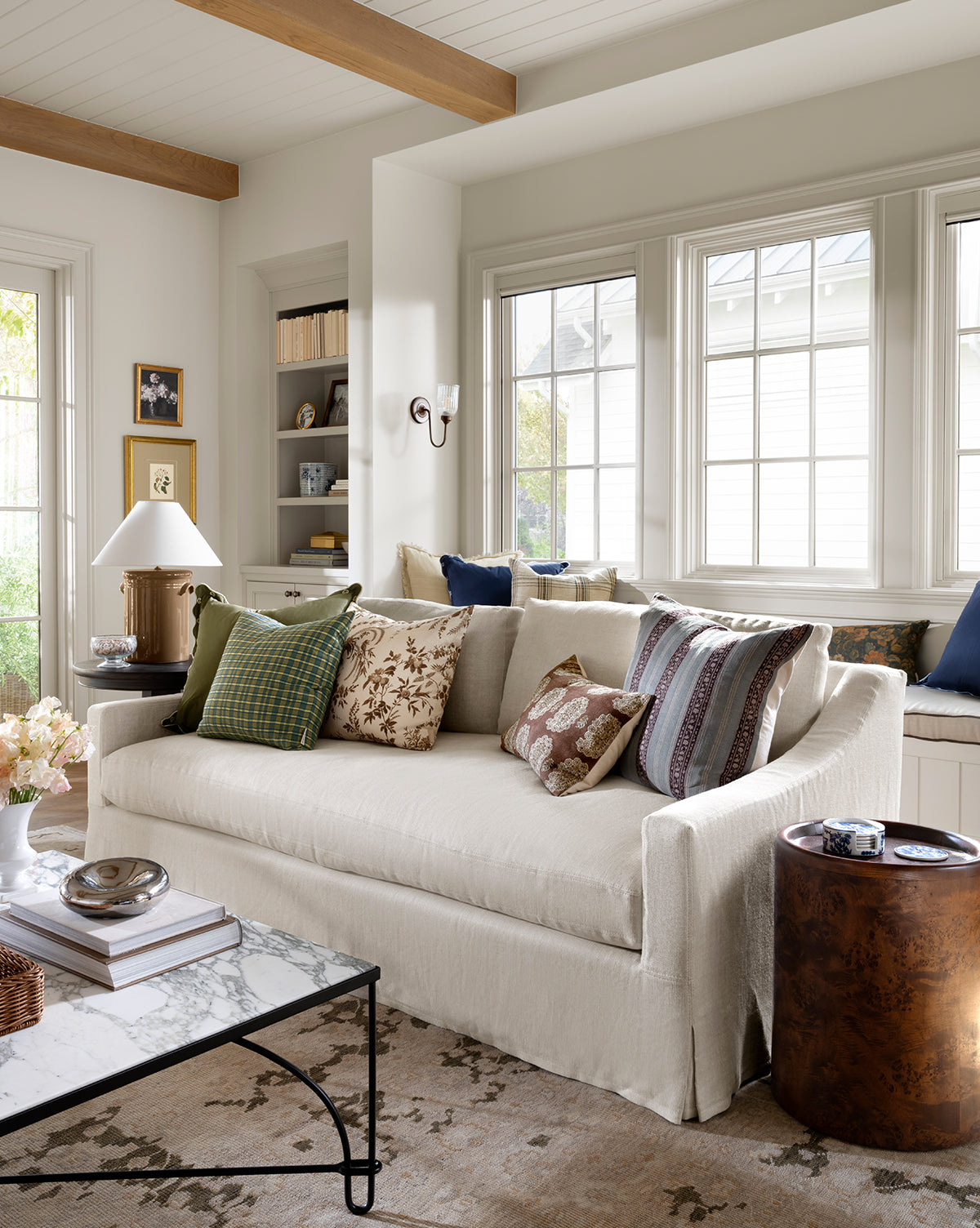 Rowan Slipcovered Sofa