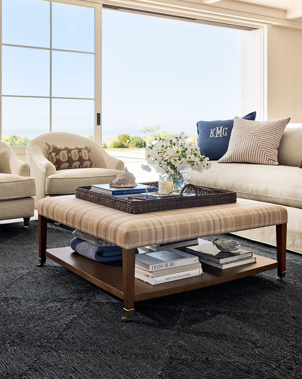 Antoinette Coffee Table Ottoman