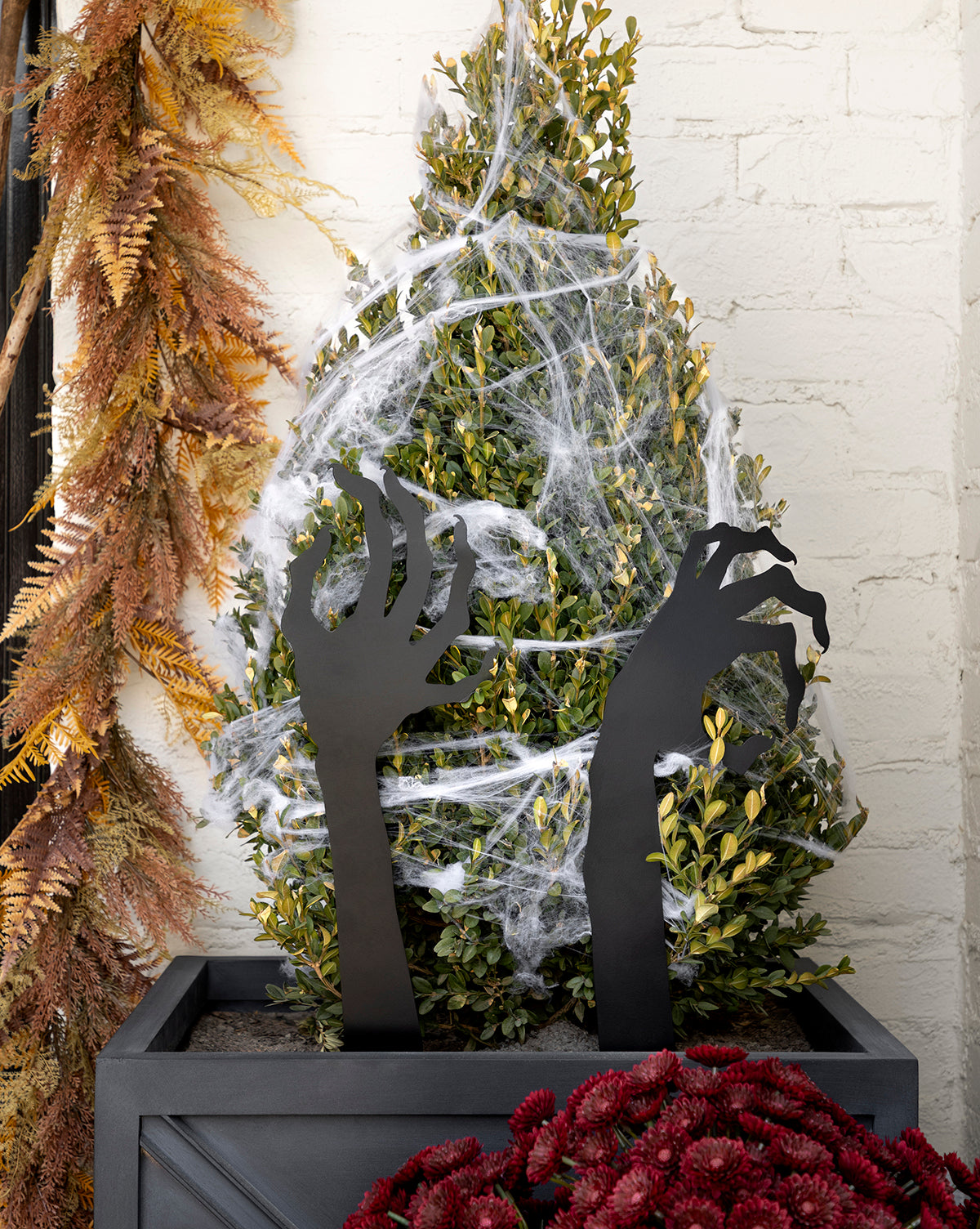 Monster Hands Yard Stakes (Set of 2)