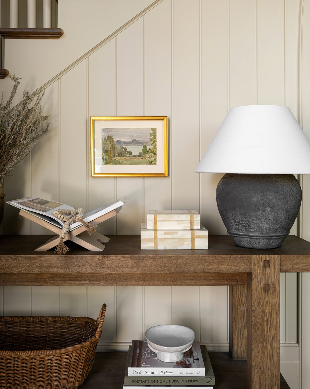 Studio mcgee wood lamp on sale