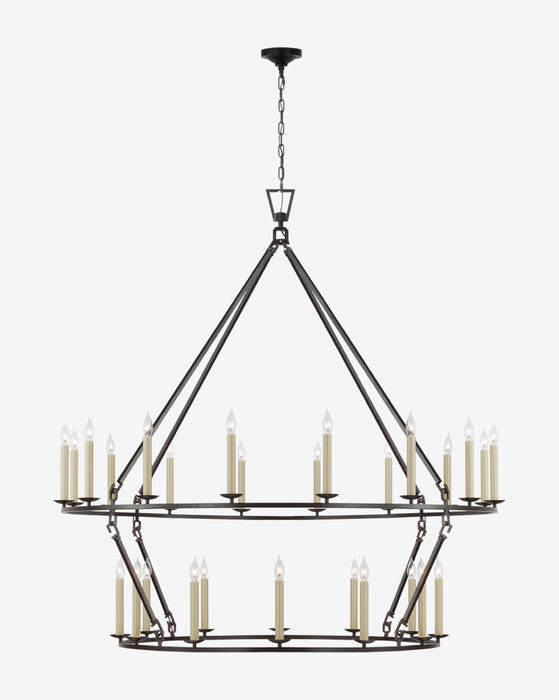 Darlana Two-Tiered Ring Chandelier