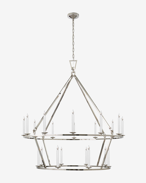 Darlana Two-Tiered Ring Chandelier