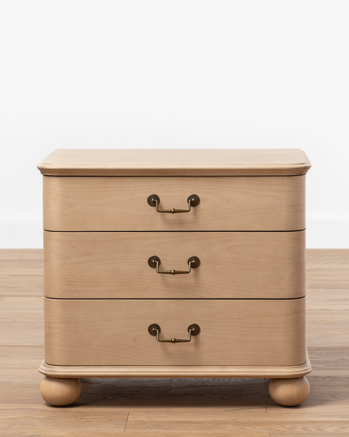 traditional nightstand, brass hardware, bedroom furniture, neutral nightstand