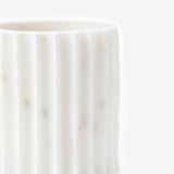 Grayson White Marble Vase