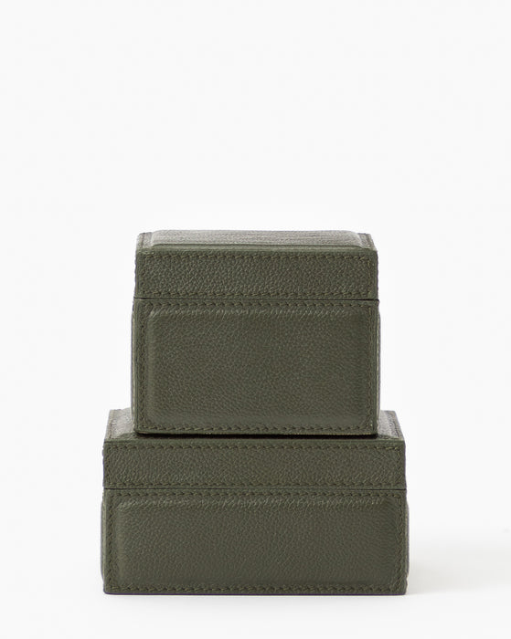 Green Leather Box