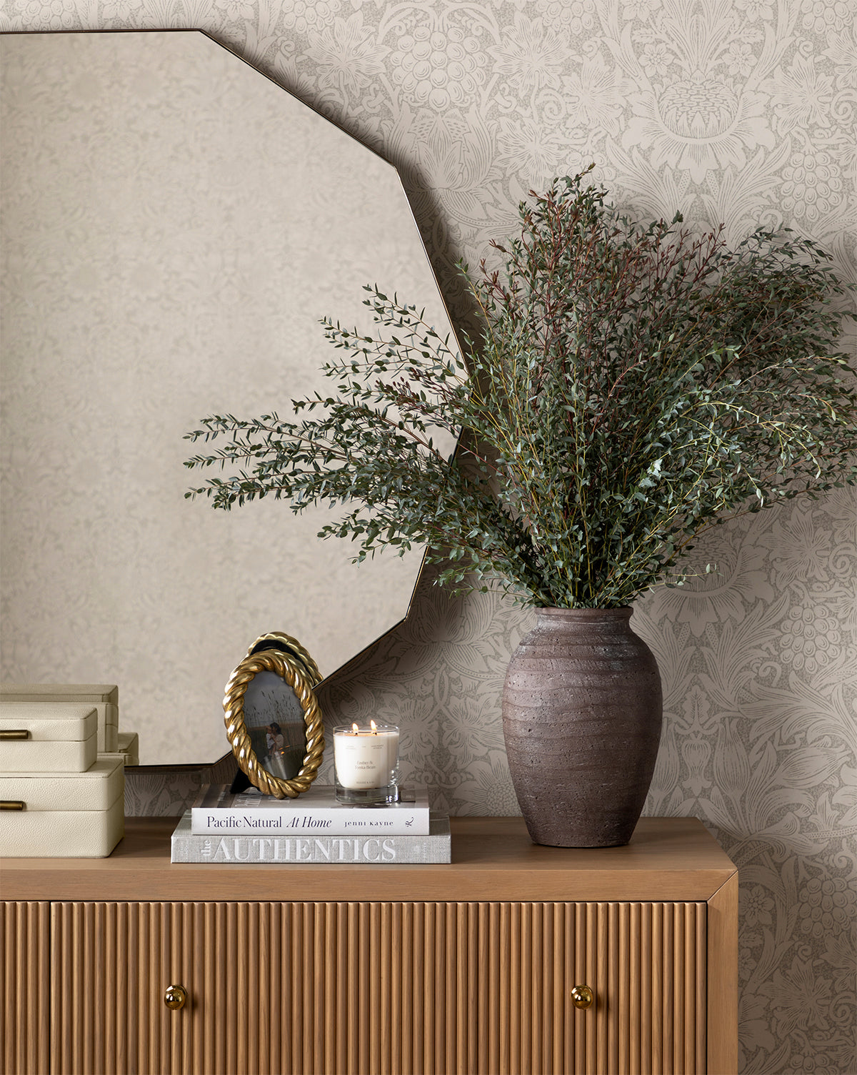 Morris & Co. x McGee & Co. Sunflower Porcelain Wallpaper