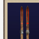 Antique Navy Skis I