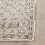 Anya Neutral Hand-Knotted Wool Rug