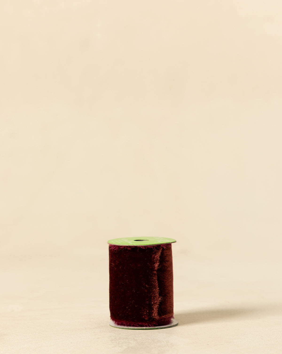 1-3/8" Silk Velvet Ribbon with Frayed Edge